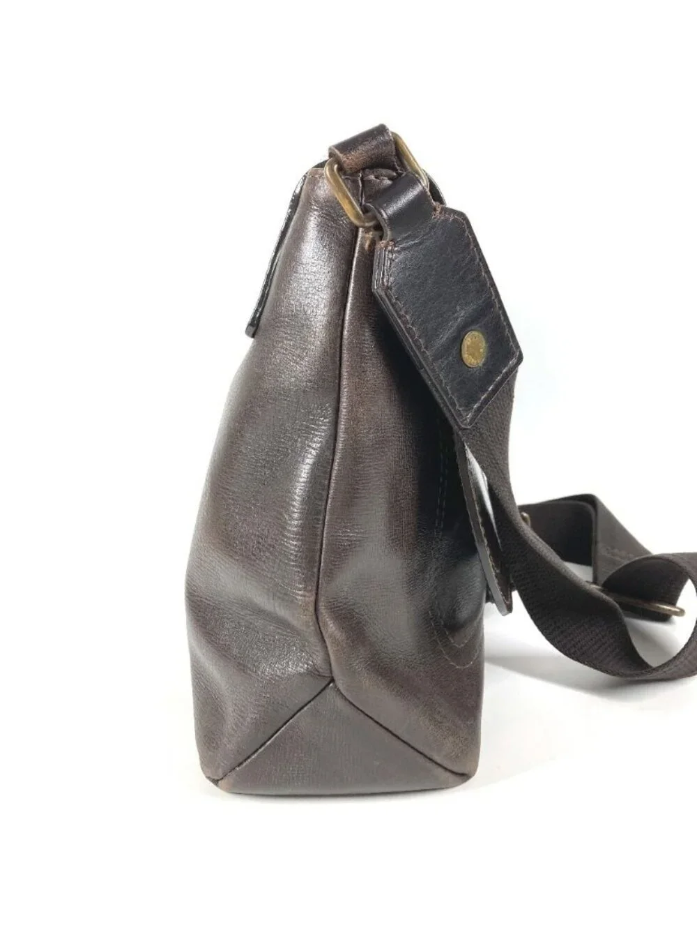 Louis Vuitton Shoulder Bag Omaha Utah Leather Cafe Brown